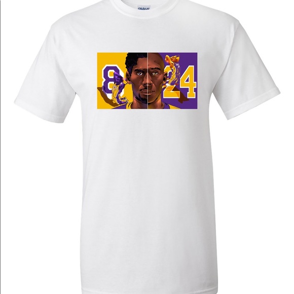 Kobe Number 8 - 24 Tee - Short Sleeve T-Shirt - Picture 2 of 3